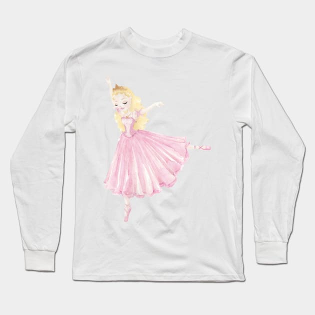 Sugar Plum Fairy Long Sleeve T-Shirt by littlemoondance